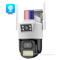 4MP Auto Tracking Waterproof PTZ Camera - V380 Dual Lens Wireless Network CCTV Security
